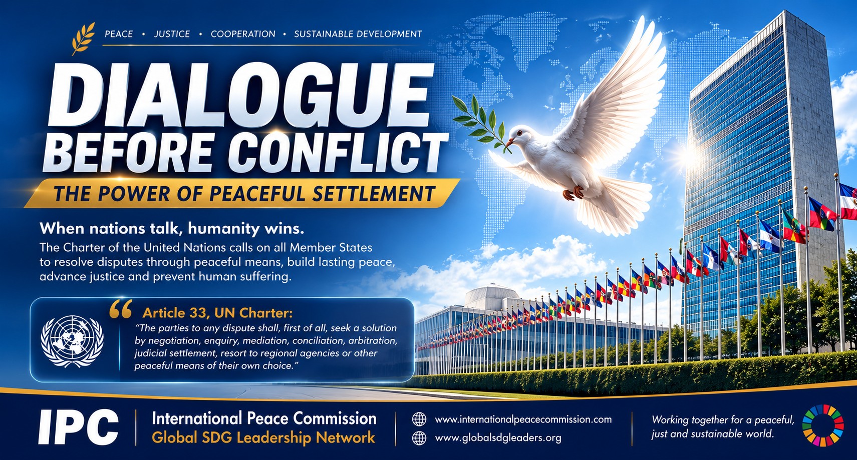 Dialogue Before Conflict: The Power of Peaceful Settlement