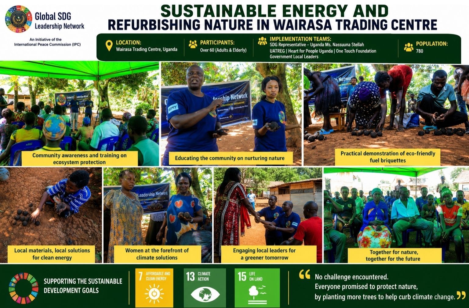 Community Action for Sustainable Energy & Nature Protection in Uganda